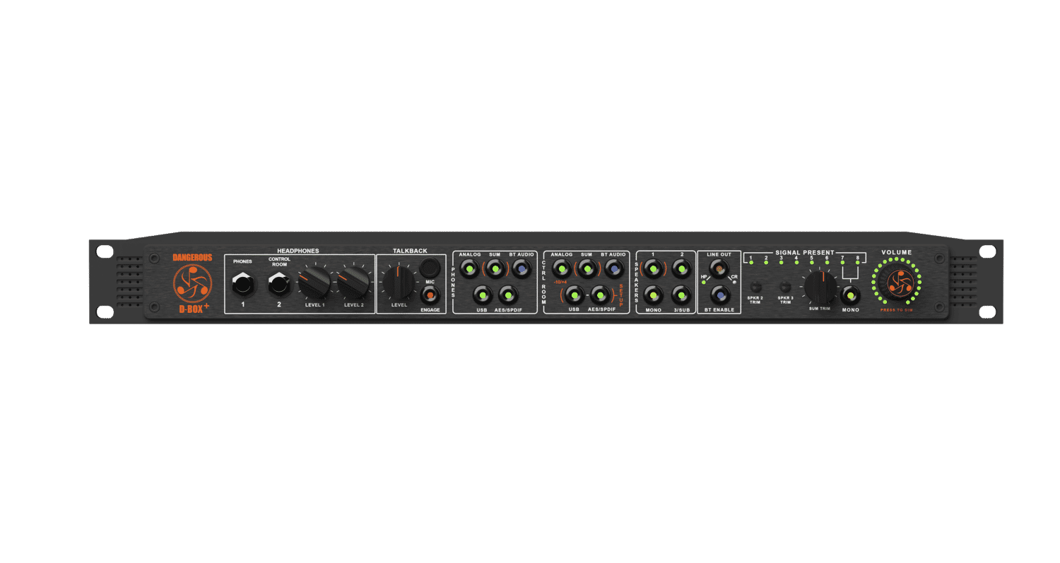 D-BOX+ Studio Monitor Controller — Dangerous Music®